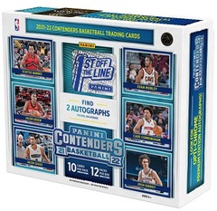 2021-22 Panini Contenders NBA Basketball Hobby Box FOTL (First Off The Line)